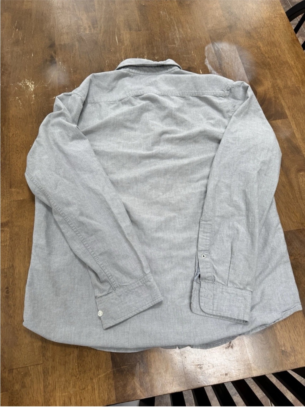 Bonobos Casual Button-Down Shirt in light Gray Blue - Picture 3 of 4